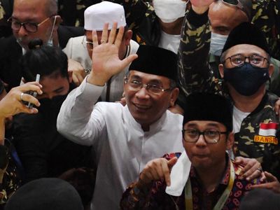Senyum Gus Yahya Usai Terpilih Jadi Ketum PBNU