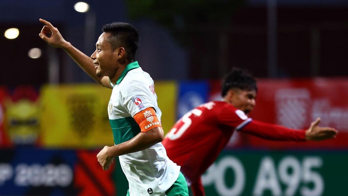 Evan Dimas Darmono main atau tidak di final Piala AFF 2020? (Foto: Getty Images)