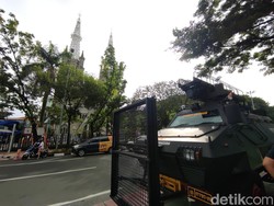 Misa Natal di Gereja Katedral Jakarta, Mobil Barracuda Disiagakan