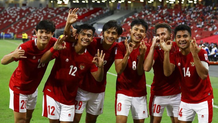 Indonesia ke final Piala AFF 2020. Skuad Garuda melaju usai mengalahkan tuan rumah Singapura dengan skor 4-2 di semifinal leg kedua.