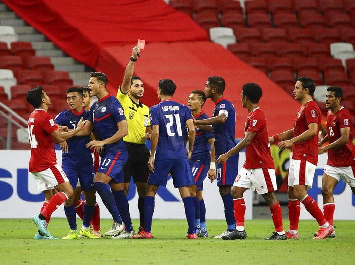 Indonesia ke final Piala AFF 2020. Skuad Garuda melaju usai mengalahkan tuan rumah Singapura dengan skor 4-2 di semifinal leg kedua.