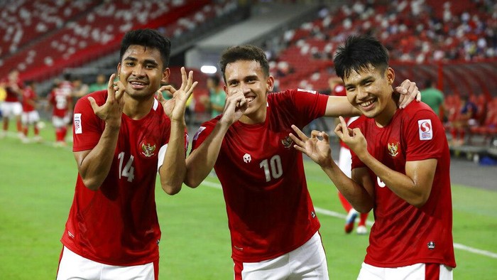Indonesia ke final Piala AFF 2020. Skuad Garuda melaju usai mengalahkan tuan rumah Singapura dengan skor 4-2 di semifinal leg kedua.