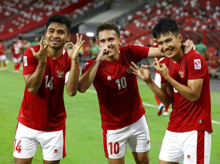 Indonesia ke final Piala AFF 2020. Skuad Garuda melaju usai mengalahkan tuan rumah Singapura dengan skor 4-2 di semifinal leg kedua.