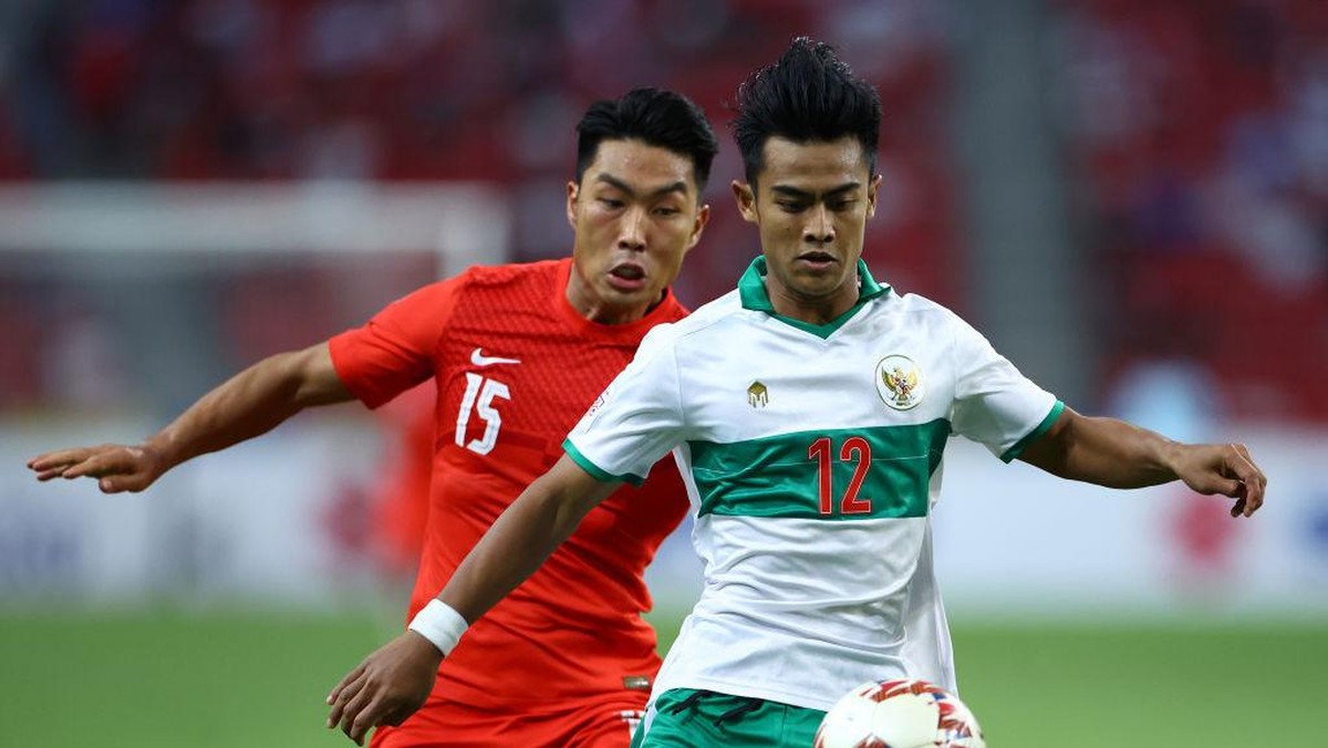 Ini Link live streaming Indonesia vs Singapura di semifinal Piala AFF 2020 (Getty Images/Yong Teck Lim)
