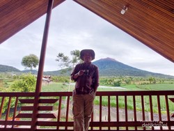 Liburan di Penginapan Cantik Kaki Gunung Kerinci