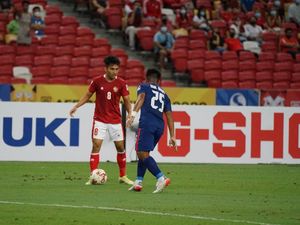 Imbang 2-2 Selama 90 Menit, Indonesia Vs Singapura Lanjut Extra Time