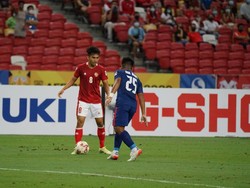 Imbang 2-2 Selama 90 Menit, Indonesia Vs Singapura Lanjut Extra Time