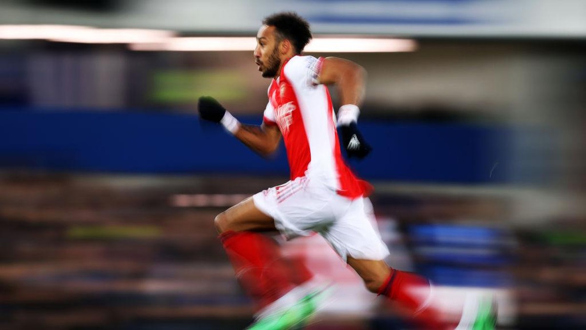 Arsenal baik-baik saja tanpa Pierre-Emerick Aubameyang (Getty Images/Naomi Baker)