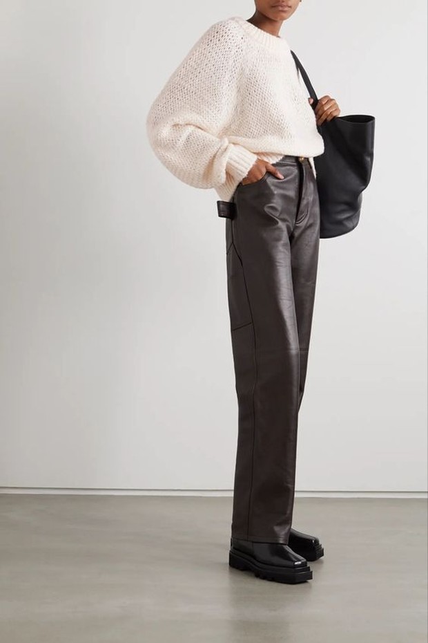 Padukan dengan knitwear