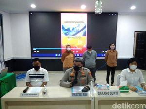 Potret Kader Satgas PDIP Tersangka Pukul Remaja Dipamerkan Polisi