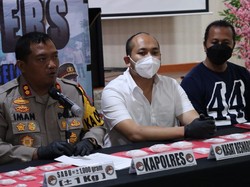 Peredaran 1 Kg Sabu Jelang Tahun Baru di Tangsel Digagalkan Polisi