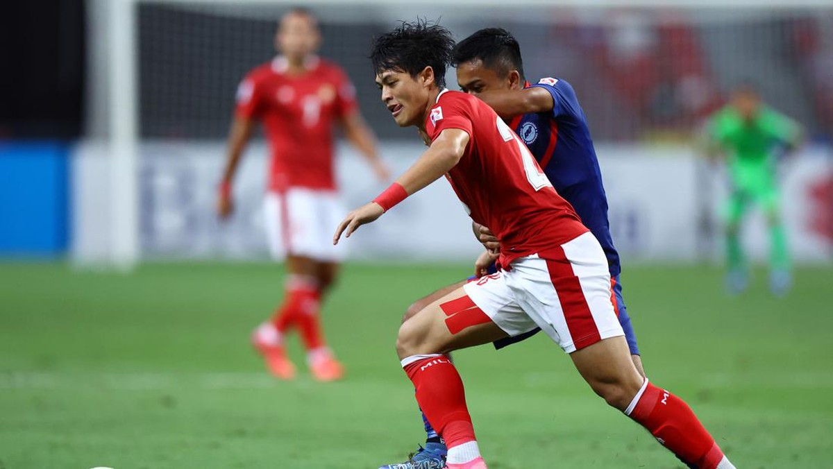 Indonesia bertemu Thailand di final Piala AFF 2020. (Foto: Yong Teck Lim/Getty Images)