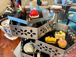 Ngeteh Cantik di Lounge Ini Bisa Cicipi Lapis Surabaya Isi Liver Paté