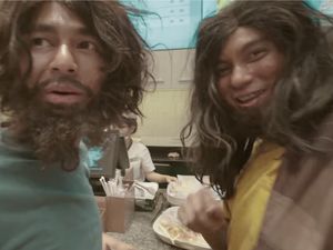 7 Foto Artis Pura-pura Jadi Gelandangan, Baim Wong Hingga Raffi Ahmad