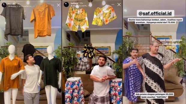 Fadil Jaidi menerima berbagai macam endorse/Foto: Instagram.com/Fadiljaidi