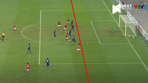 Gol Pratama Arhan di laga semifinal leg II Piala AFF 2020 Indonesia vs Singapura.