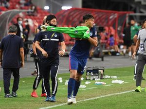 Ikhsan Fandi Vs Indonesia: Leg 1 Bikin Gol, Leg 2 Jadi Kiper Dadakan