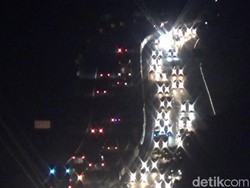 Melihat dari Langit Kepadatan Tol Cipularang Arah Jakarta