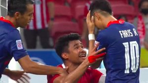 Indonesia 4-2 Singapura: Asnawi Bilang Apa ke Faris Ramli?