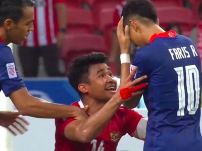 Indonesia 4-2 Singapura: Asnawi Bilang Apa ke Faris Ramli?