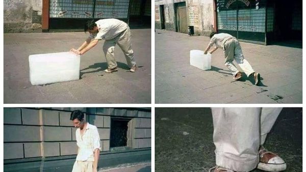 10 Aksi Kocak Penjual Es Batu Ini Berhasil Bikin Netizen Ngakak