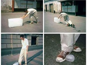 10 Aksi Kocak Penjual Es Batu Ini Berhasil Bikin Netizen Ngakak