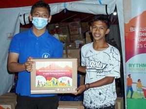 Bantuan untuk Pengungsi Erupsi Semeru