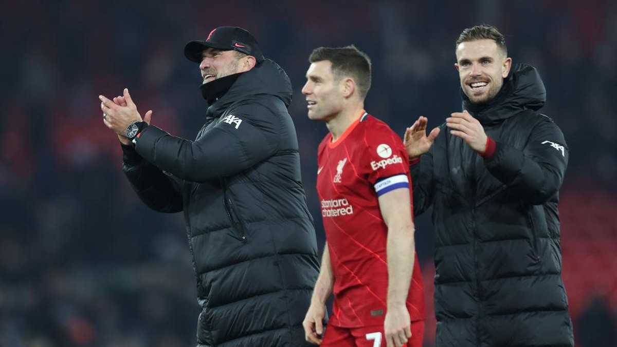 Juergen Klopp meminta Premier League memperdulikan fisik pemain (Getty Images/Naomi Baker)
