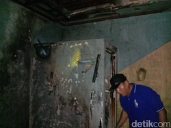 Komputer Tersambar Petir, Sebuah Kamar di Lamongan Ludes Terbakar