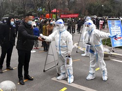 14 Juta Warga Kota Tianjin Jalani Tes Massal Usai Temuan Omicron