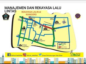 Alun-Alun Ditutup, Ini Rekayasa Lalin Malam Tahun Baru di Blitar