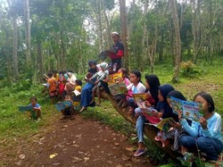 Cuma di Desa Tetebatu, Ada TK Pariwisata dan Sekolah Alam