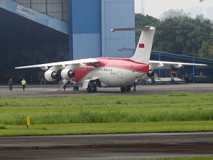 Suasana Bandara Pondok Cabe Pengganti Sementara Bandara Halim