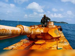 Misteri Tersisa Usai Ditemukan Benda Mirip Tank di Natuna
