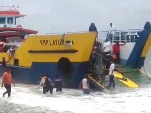 Kapal Penyeberangan KMP Layur Karam di Maluku Usai Dihantam Gelombang Tinggi
