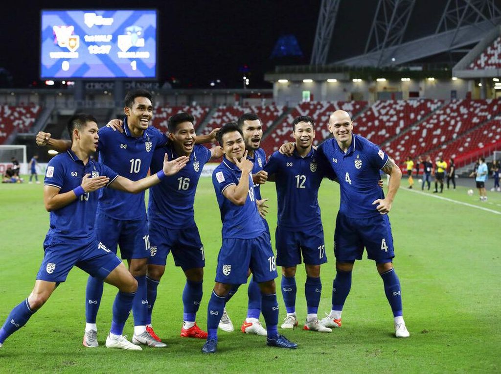 Bonus Rp 8,5 M Menanti Tim Sepak Bola Thailand Jika Menang Piala AFF