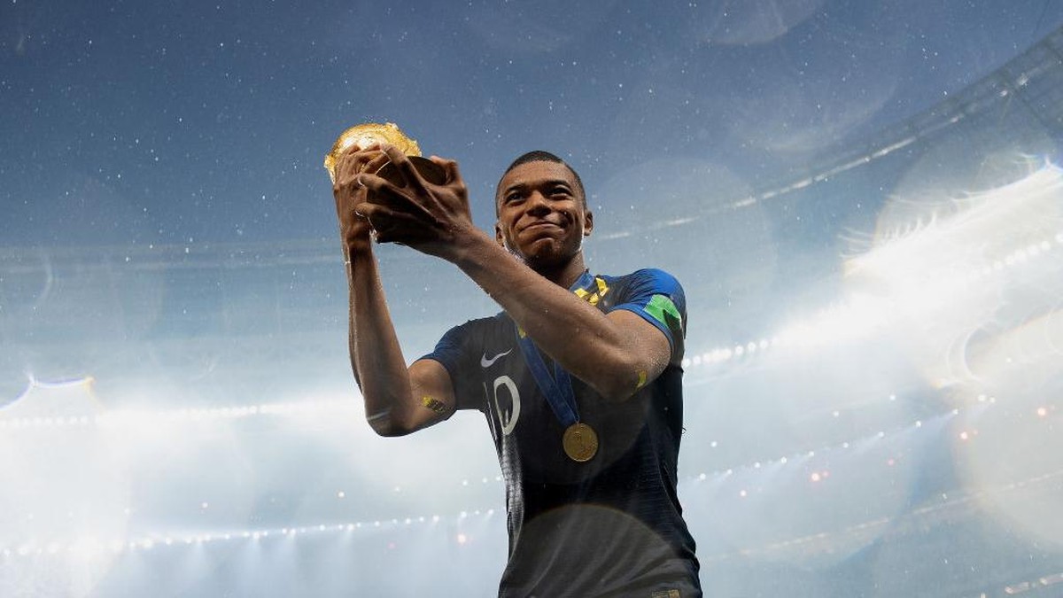 Kylian Mbappe tolak wacana Piala Dunia dua tahun sekali (Getty Images/Matthias Hangst)