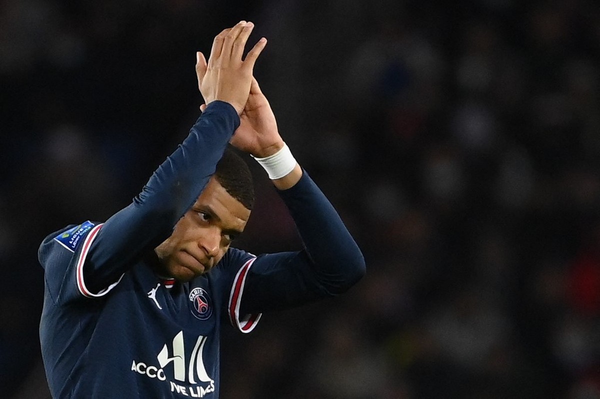 Bintang PSG Kylian Mbappe diyakini tidak akan pindah ke Real Madrid. (Foto: AFP/FRANCK FIFE)