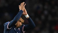 Kylian Mbappe tidak memperpanjang kontrak di PSG, yang akan habis pada musim panas 2022 nanti. Mbappe diketahui sudah bulat hati akan menuju Real Madrid (AFP)
