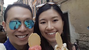 Momen dr. Richard Lee Cicip Gelato hingga Mie Instan di Luar Negeri