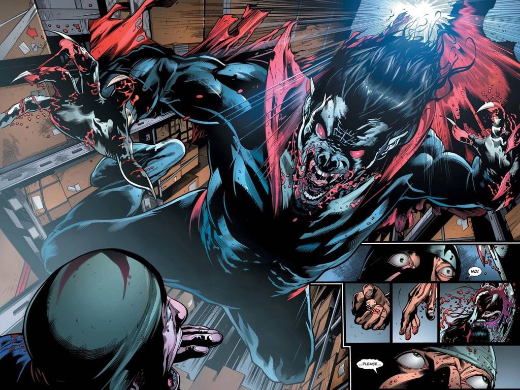 Momen Pertarungan Epik Morbius dengan Karakter Komik Marvel