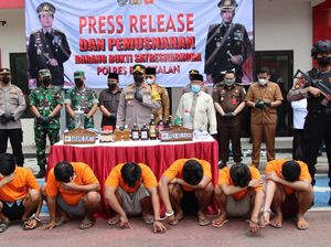 129 Kasus Narkoba Setahun di Bangkalan Diungkap, 172 Tersangka Ditangkap 129 Kasus Narkoba Setahun di Bangkalan Diungkap, 172 Tersangka Ditangkap