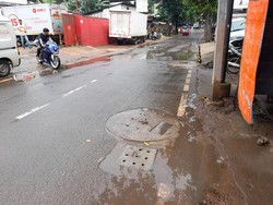 detikcom Do Your Magic: Proyek Sumur Resapan di Jl Agraria Jaksel Selesai Dirapikan