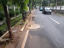 detikcom Do Your Magic: Perbaikan Sumur Resapan di Jl Intan Pondok Labu Selesai