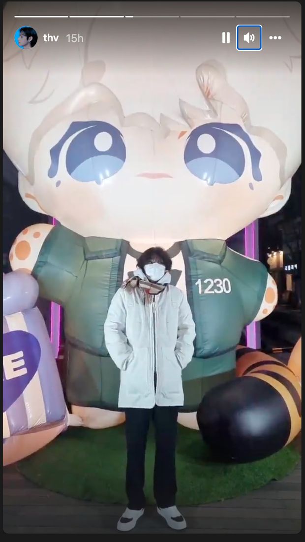 Proyek ulang tahun V BTS dari ARMY.