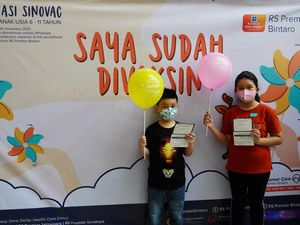 803 Anak Disuntik Vaksin Corona di RS Premier Bintaro