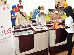 LG Gelar Aksi Peduli untuk Warga Terdampak Erupsi Gunung Semeru