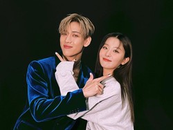 Seulgi Red Velvet & BamBam GOT7 Kolaborasi, Kompak Bikin Nail Art Monokrom