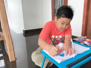 Viral! Bocah 4 SD Jual Gambarnya Sendiri di Marketplace Shopee