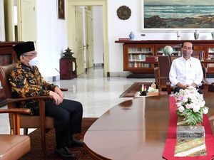 Bertemu Jokowi, Gus Yahya Pastikan PBNU Bantu Sukseskan Agenda Pemerintah